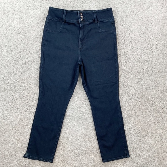 American Eagle Outfitters Denim - American Eagle Super Hi-Rise Jegging Dark Indigo Super Super Stretch Jeans 18S